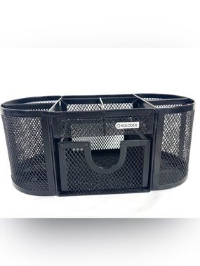 Rolodex Mesh Oval Pencil Cup Office Organizer
